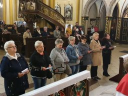 Błogosławieństwo nowej Margaretki modlącej się w intencji ks. Krystiana, 07.10.2022